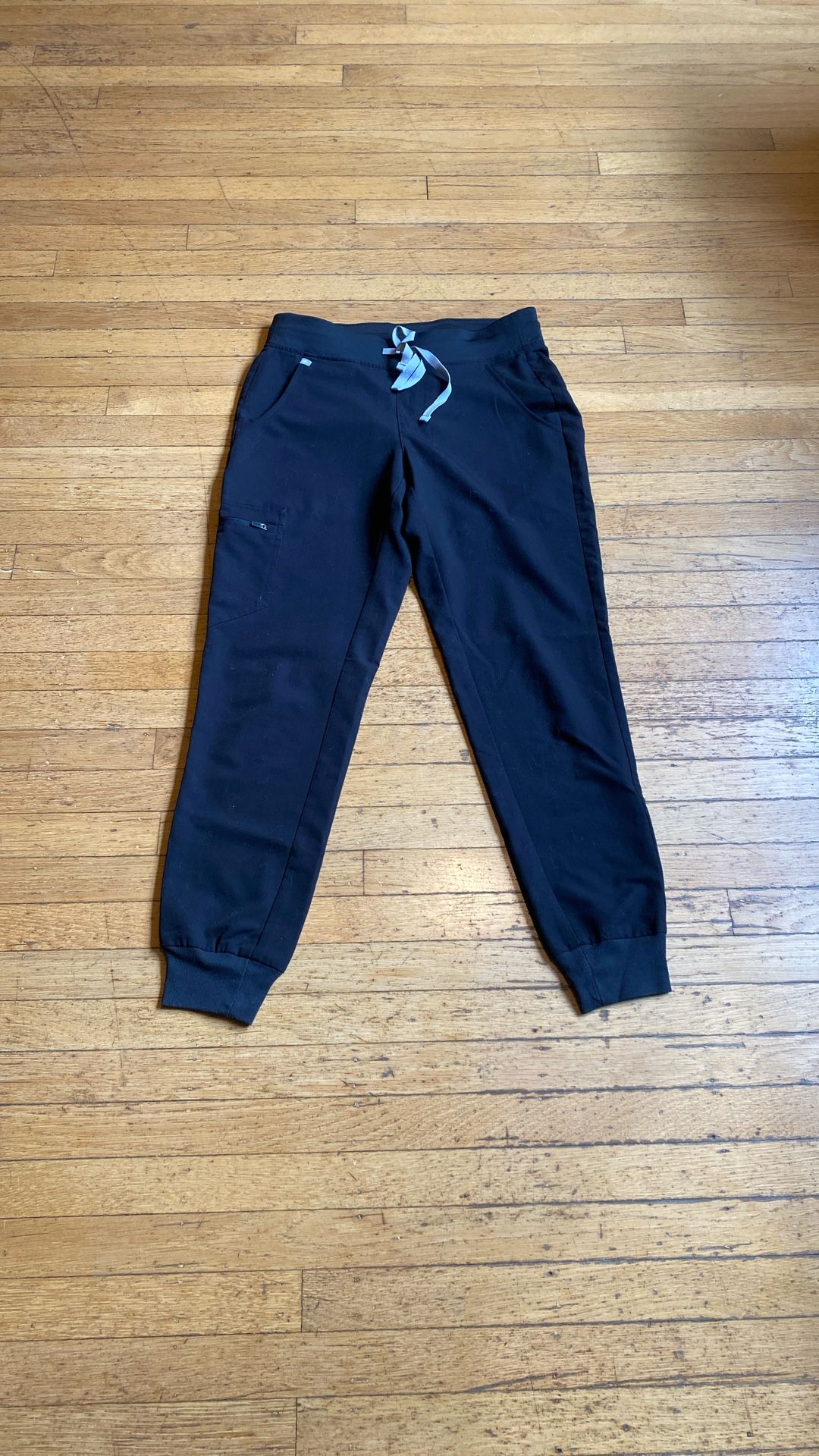 Womens Figs Zamora Jogger Size S Black 