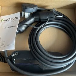 Portable Electric Vehicle Charger Level 2,(NEMA 14-50, J1772)