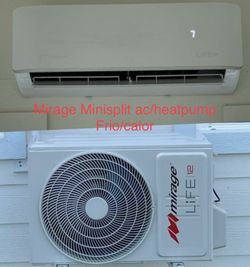 Minisplit frio/calefacción  especial para casa móvil con garantía nuevo 