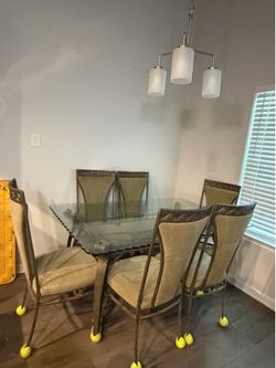 Glass Dinning table