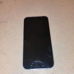Purple Iphone 12 Mini Broken Touch Screen 