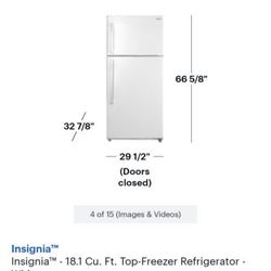 Refrigerator & Electric Range stove