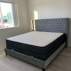 $699 Brand New King Bed Frame With Mattress (read description)