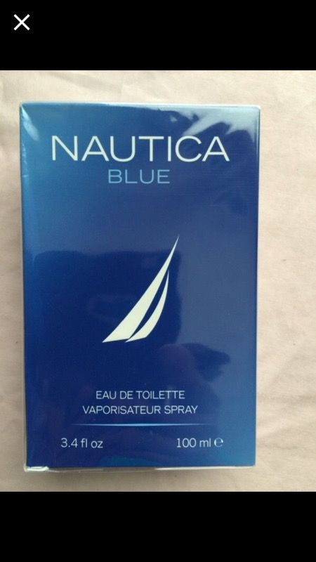 NAUTICA BLUE Cologne for men 3.4 fl oz -New