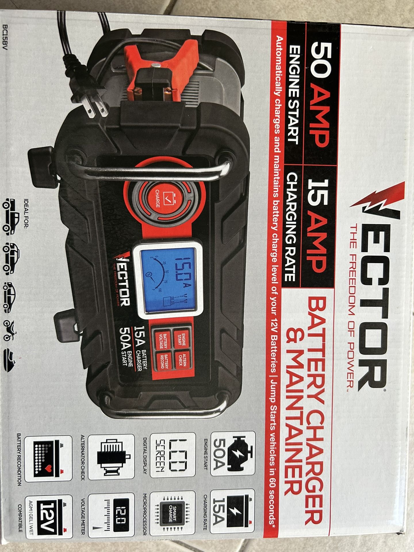 cargador para batería