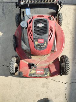 Self Push Lawnmower Toro