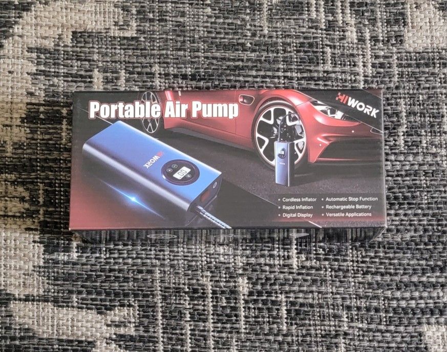 Portable Air Pump Rechargeable