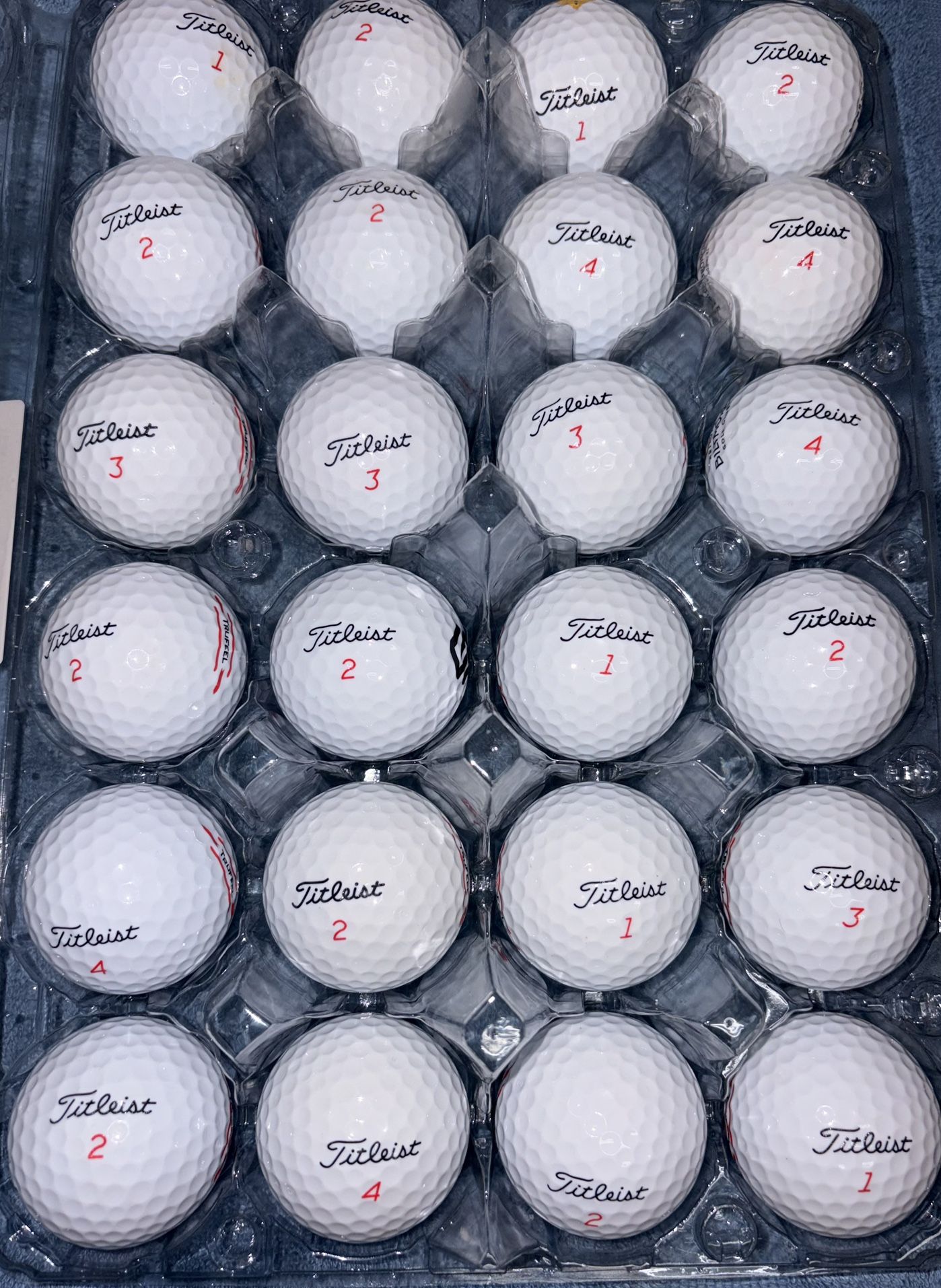 2 Dozen Titleist Tru Feel Golf Balls As Pictured ⛳️ ——— 