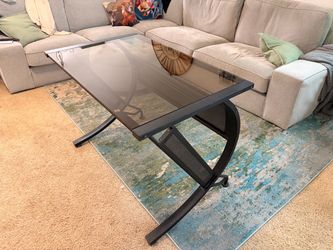 Glass desk