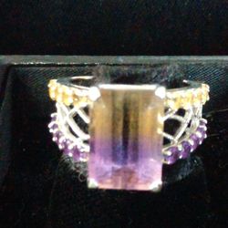 Ametrine Ring