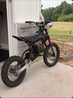 Fully built 72v razor e bike
