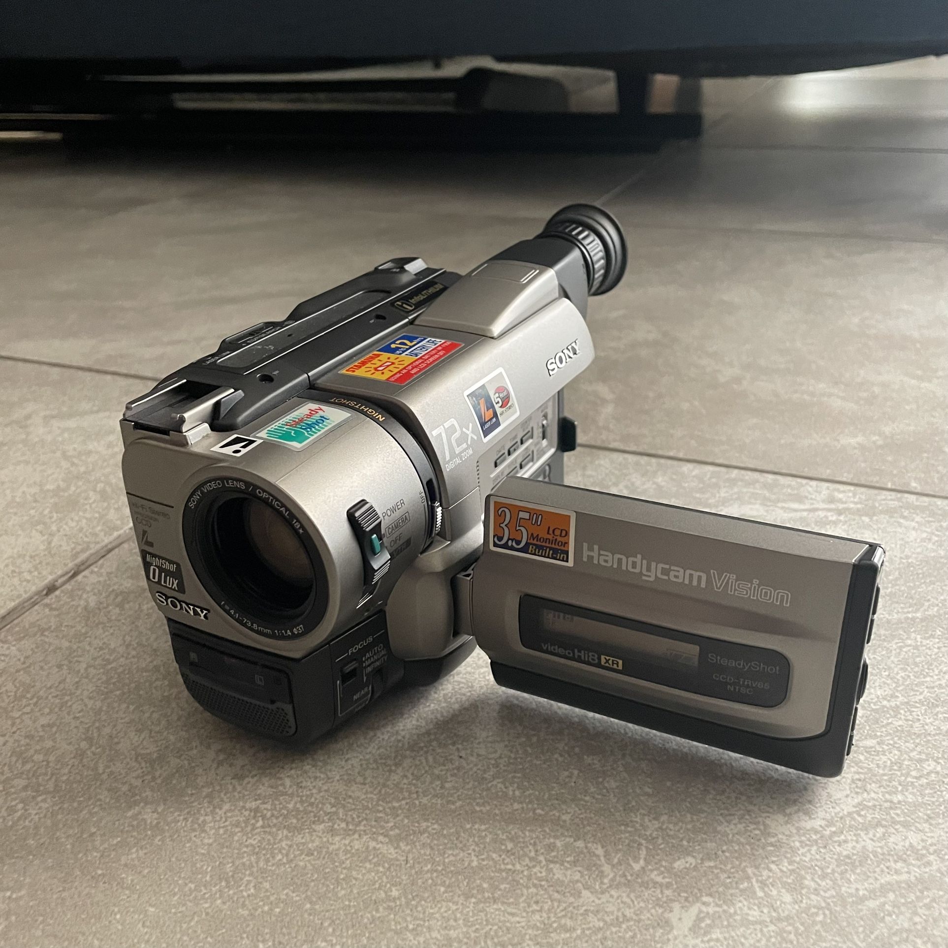 Sony Handycam Hi8 With Night Vision for Sale in Wilmington, CA