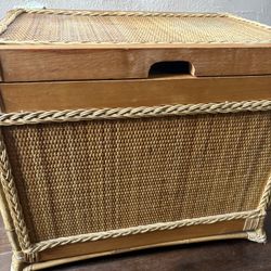 Large Wicker Chest 
