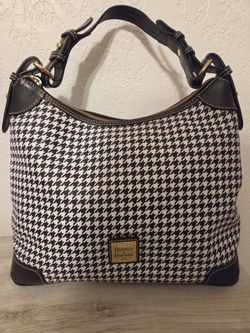 Dooney & Bourke Houndstooth Windsor Hobo Bag