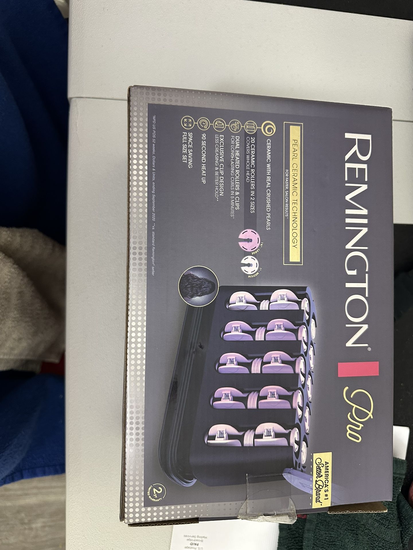 Remington warm curler