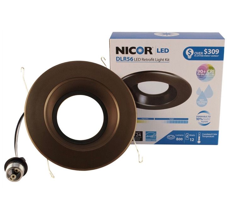 NICOR LED Retrofit Light Kit DLR56