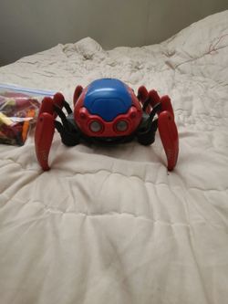 Spiderman Robit Spider With Remote And Ironman Armor