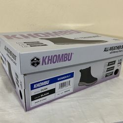 New KHOMBU ALL-WEATHER BOOT with Memory Foam Comfort  WOMEN'S 7