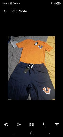 Mens True Religion shorts set