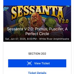 2x tickets: A Perfect Circle, Primus, Puscifer 