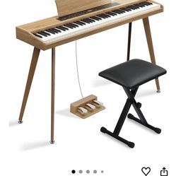 Piano With. Minor Damage , Fully Functional 