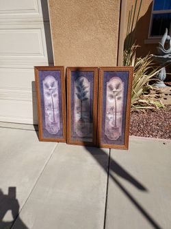 Three Section Decorative Pictures 