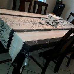 6 Chair DINNING Table