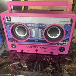 Bumpboxx Retro Cassette Style Speaker