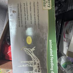 Merry Brite Decor Animated Light Up Christmas Doe 