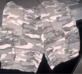 Mossimo Supply Co. camouflage cargo shorts