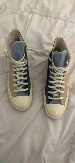 Converse Chuck 70 Tri-Panel High 'Navy/Oat Milk/Ocean Retreat' sneakers Size US 8
