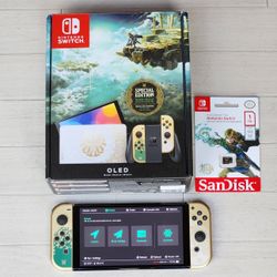 Nintendo Switch OLED 150 Games + Live TV/Movies 