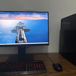 Complete Gaming / Creative Workstation Setup – RTX PC + 27” 4K Monitor – Ready to Use