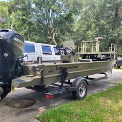2018 Bass Tracker Grizzly Sportsman 1860