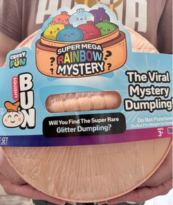 Crazy Fun Super Mega Rainbow Mystery Squishy Bun Dumpling Sealed