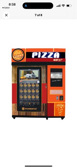 Brand NewCommercial Fully Automatic Outdoor Smart Touch Screen Pizza Vending Machine