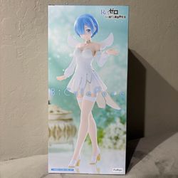 NEW IN BOX re:zero starting in another world bicute pure figure rem little wings furyu prize