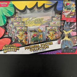 Pokemon Ascended Heroes Poster Collection Lucario