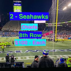 Seahawks Chiefs Tickets 