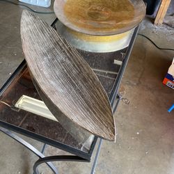 Decorative Oblong Silver Plate