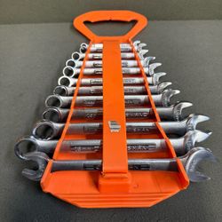 VTG CRAFTSMAN 12pc METRIC COMBO WRENCH SET, 6-19mm, -VV- Series