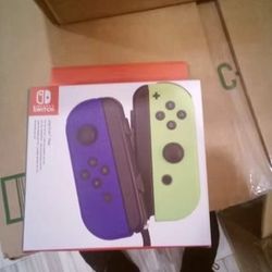 Nintendo Switch Joy-Con Pair, Neon Blue & Neon Yellow