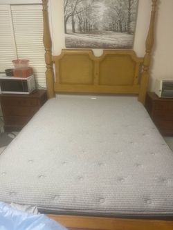 Free queen bed. No mattress