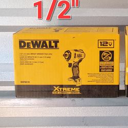 Dewalt 1/2" Impact Wrench Brushless 12v 