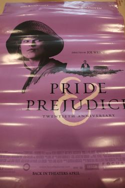 Movie Poster 27x40 – Pride & Prejudice – Double-Sided