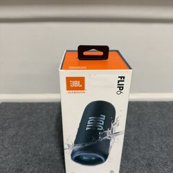 JBL Flip 6 Waterproof Bluetooth Portable Speaker - Blue - Powerful Sound Anywhere Brand New