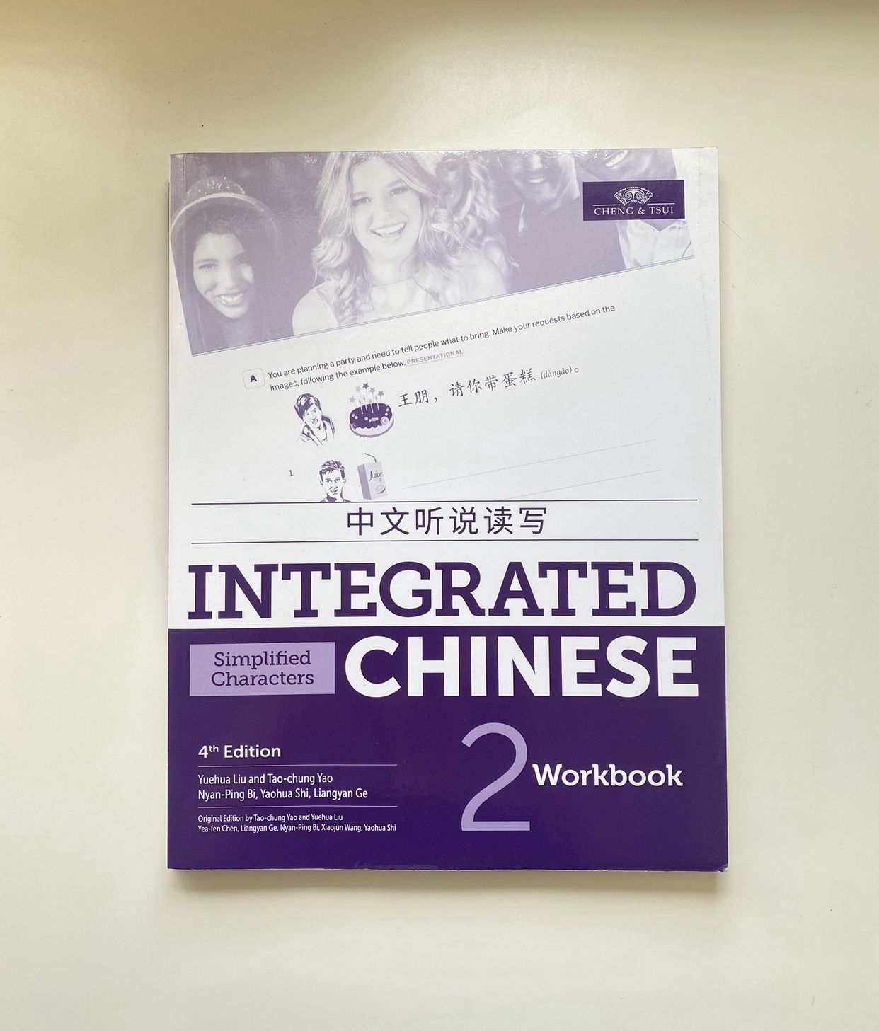 Cheng & Tsui Integrated Chinese 2 Workbook 4th Edition