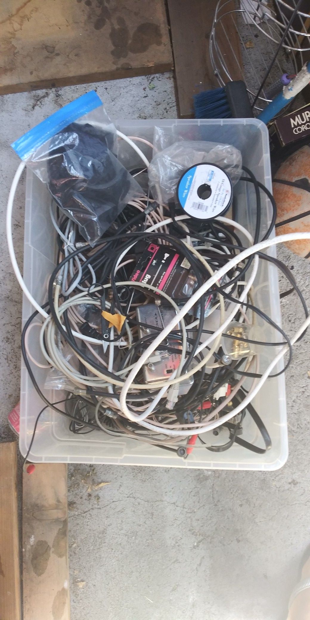 Free. Cables not container included