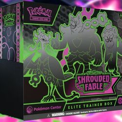 Shrouded Fable Pokemon Center Exclusive ETB 