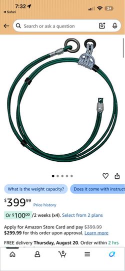 Buckingham Treesqueeze Arborist Safety Strap